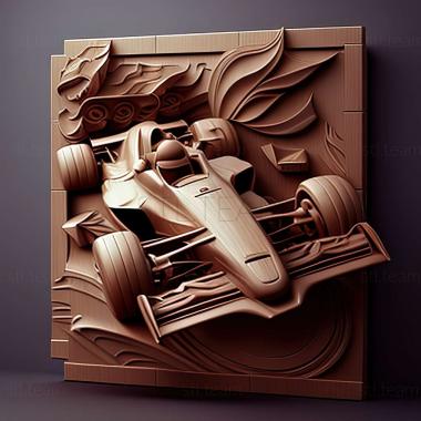 3D модель Игра F1 2002 (STL)